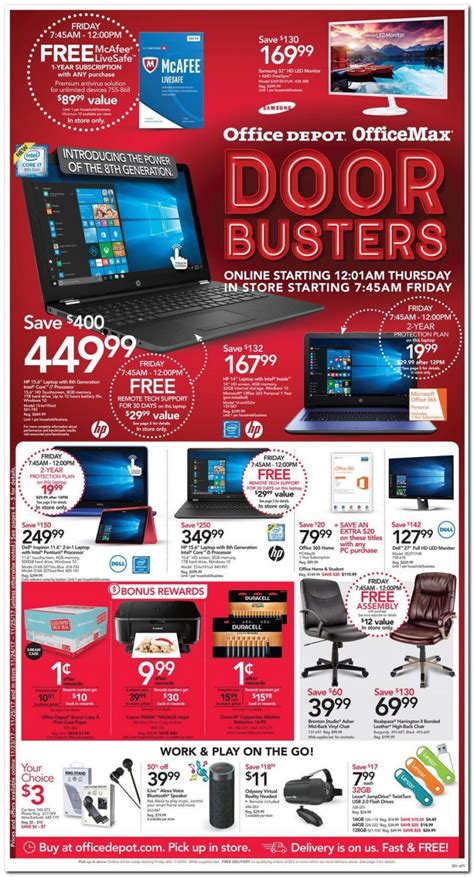 Black friday for office depot - Black Friday Desktops 2024 Deals & Sales. 162 Deals. Price subject to availability. Amazon 20% off 2020 Apple iMac 21.5" 8GB RAM 256GB SSD Storage + Free Shipping. Check Price. Dell $999 Alienware Aurora Ryzen Edition R14 Gaming Desktop + …